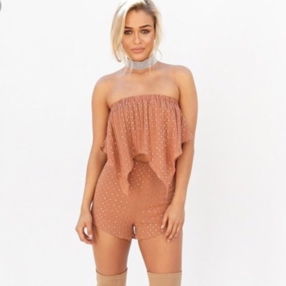 M - Sabo Skirt Two Piece Set with Choker
